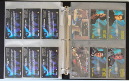 Star Trek : First Contact Trading Cards and Binder by Skybox (cards c7-c10)