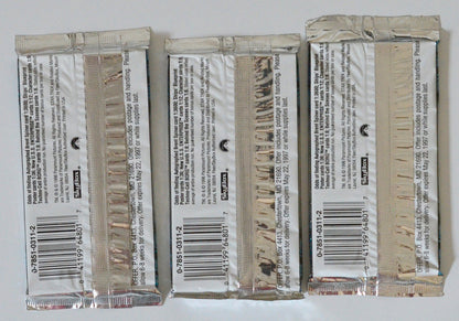 Star Trek : First Contact Trading Cards and Binder by Skybox (booster packs backs)