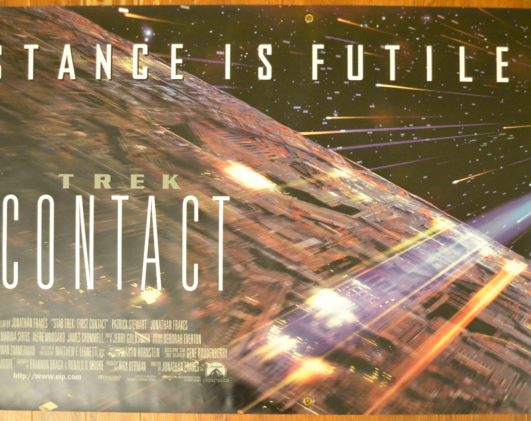 STAR TREK : FIRST CONTACT Cinema BANNER Middle  