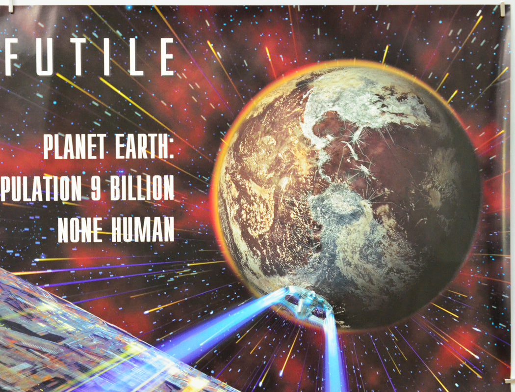 Star Trek : First Contact (Top Right) Cinema Quad Movie Poster 