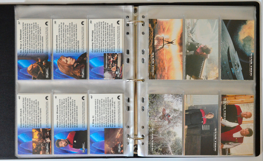 Star Trek : Generations Trading Card set by Skybox (cards 43-48)