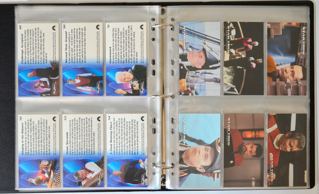Star Trek : Generations Trading Card set by Skybox (cards 55-60)
