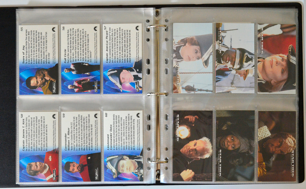 Star Trek : Generations Trading Card set by Skybox (cards 61-66)