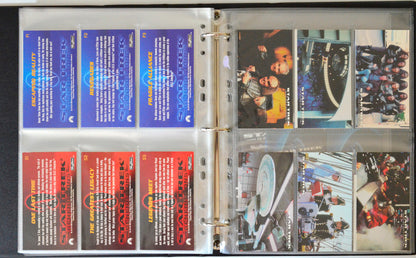 Star Trek : Generations Trading Card set by Skybox (cards b1-b6)