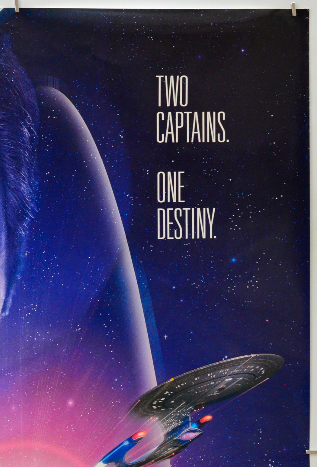 Star Trek : Generations (Top Right) Cinema One Sheet Movie Poster 