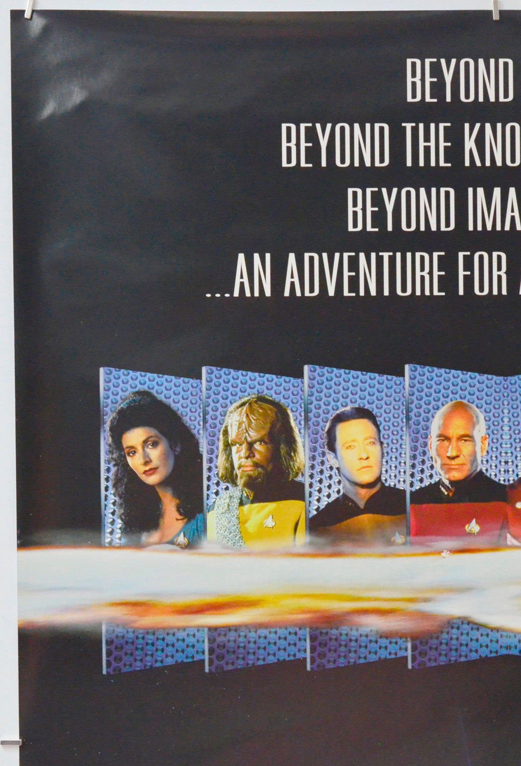 Star Trek : Generations (Top Left) Cinema One Sheet Movie Poster 