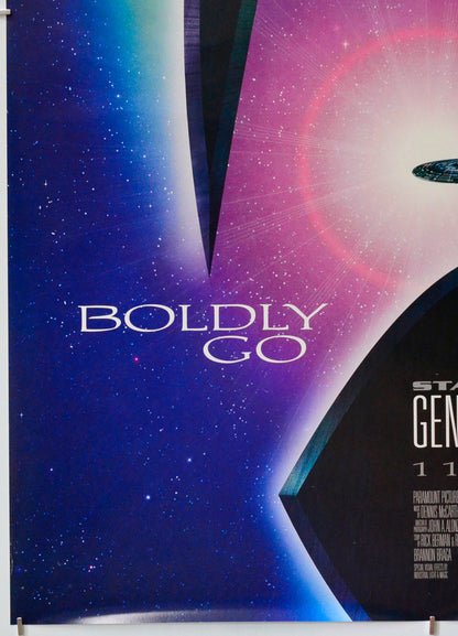 Star Trek : Generations (Bottom Left) Cinema One Sheet Movie Poster 