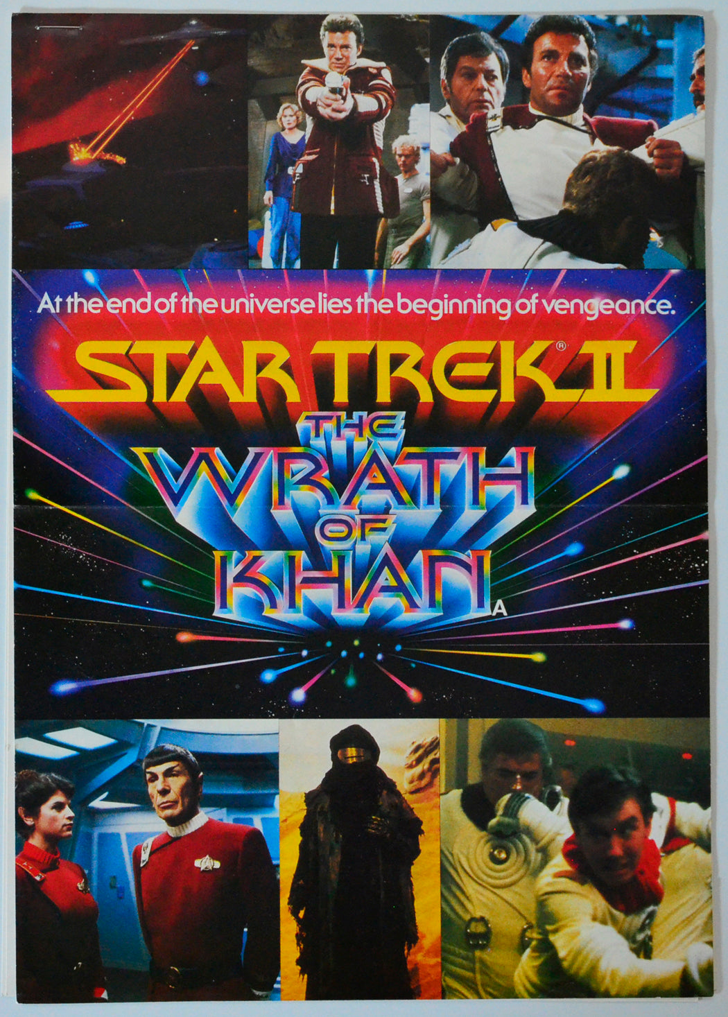 Star Trek II : The Wrath Of Khan Cinema Exhibitors Campaign Pressbook (page 1)