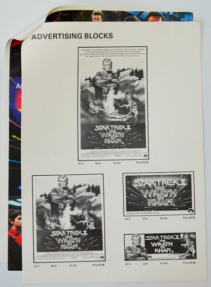 Star Trek II : The Wrath Of Khan Cinema Exhibitors Campaign Pressbook (page 3)