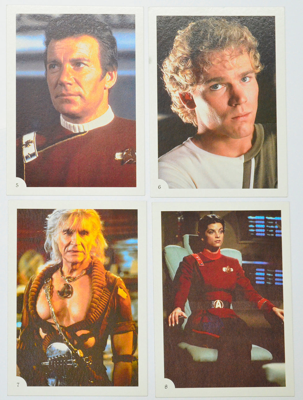 Star Trek II : The Wrath Of Khan Photo Card set by FTTC (cards 5-8)