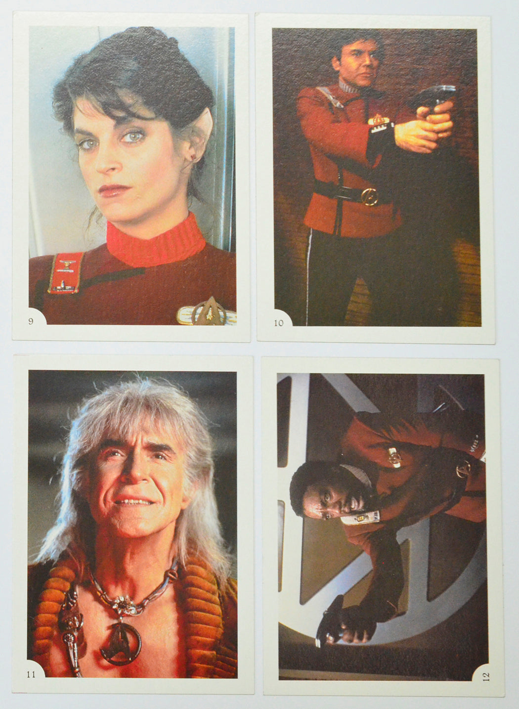 Star Trek II : The Wrath Of Khan Photo Card set by FTTC (cards 9-12)