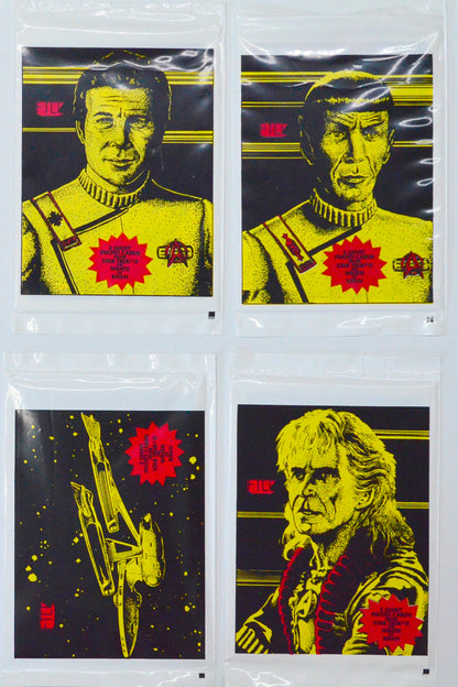 Star Trek II : The Wrath Of Khan 4 Sealed Photo Card packs by FTTC