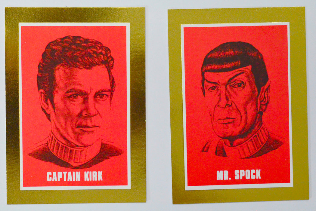 Star Trek II : The Wrath Of Khan  2 Promo Trading Cards