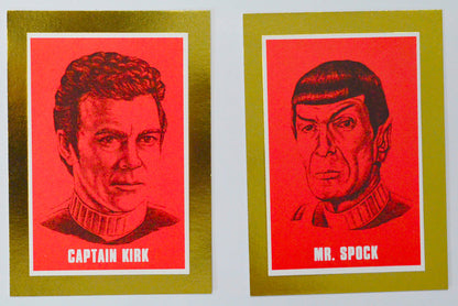 Star Trek II : The Wrath Of Khan  2 Promo Trading Cards