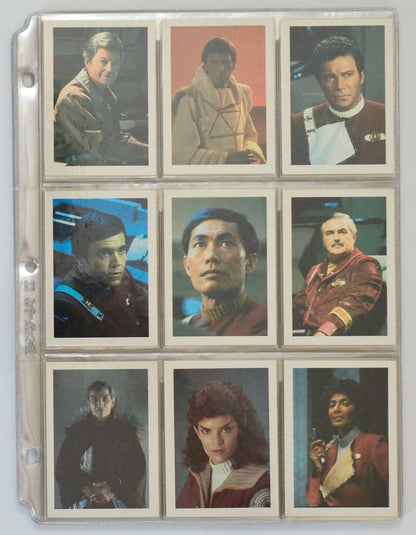 Star Trek III : The Search For Spock Trading Card set by FTCC (cards 1-9)