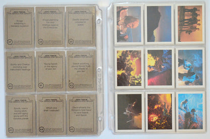 Star Trek III : The Search For Spock Trading Card set by FTCC (cards 46-54)