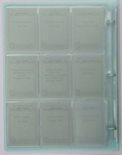 Star Trek III : The Search For Spock Trading Card set by FTCC (binder back)