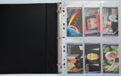 Star Trek : Insurrection Trading Cards and Binder by Skybox (cards 1-6)