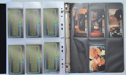 Star Trek : Insurrection Trading Cards and Binder by Skybox (cards r7-r9 and promo card)
