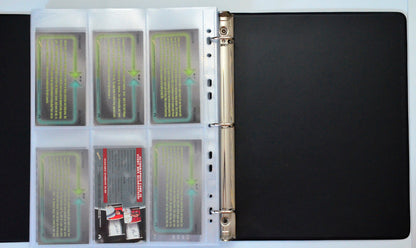 Star Trek : Insurrection Trading Cards and Binder by Skybox (back of cards r7-r9 and promo card)