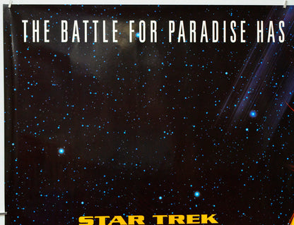 Star Trek : Insurrection (Top Left) Cinema Quad Movie Poster 