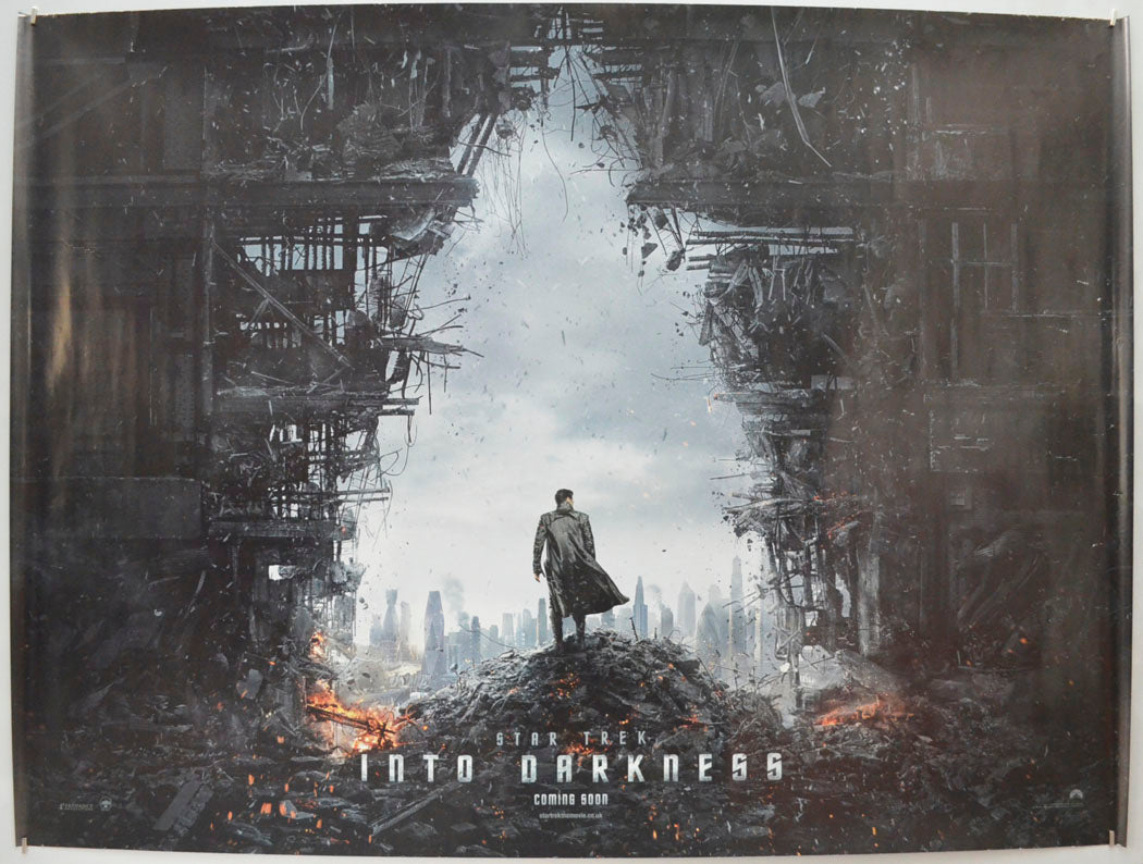 Star Trek : Into Darkness (Teaser / Advance Version – Starfleet Insignia Design)  Original Quad Poster - Film Poster - Movie Poster