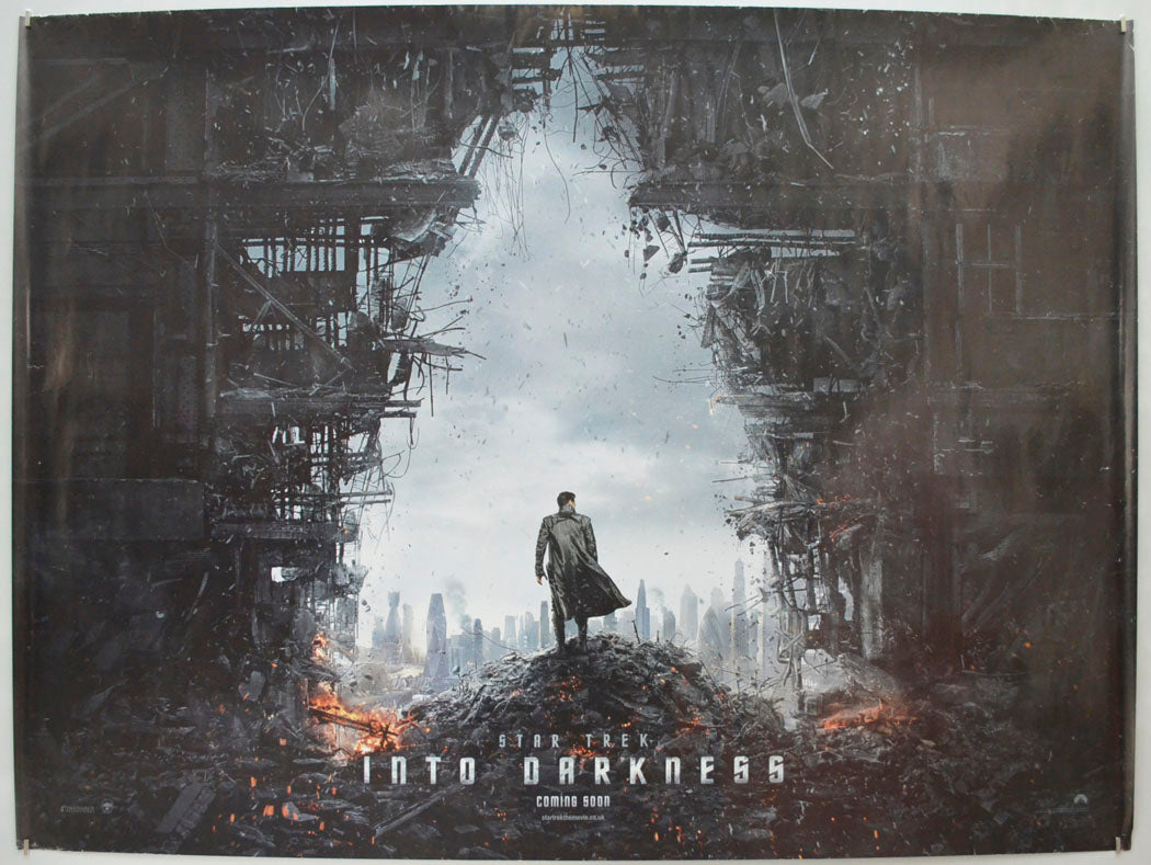 Star Trek : Into Darkness (Teaser / Advance Version – Starfleet Insignia Design)  Original Quad Poster - Film Poster - Movie Poster