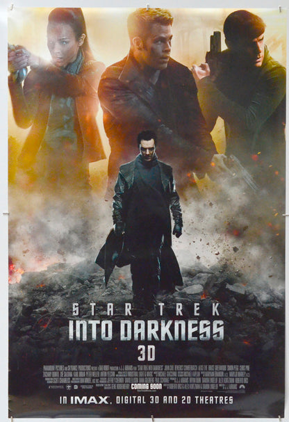 Star Trek : Into Darkness - Original One Sheet Poster - Film Poster - Movie Poster 