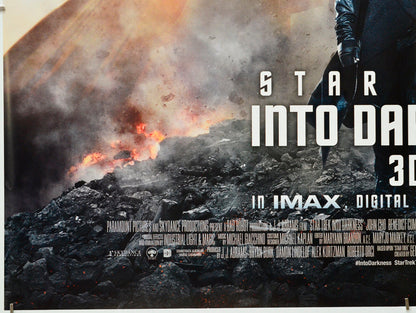 Star Trek : Into Darkness (Bottom Left) Cinema Quad Movie Poster 
