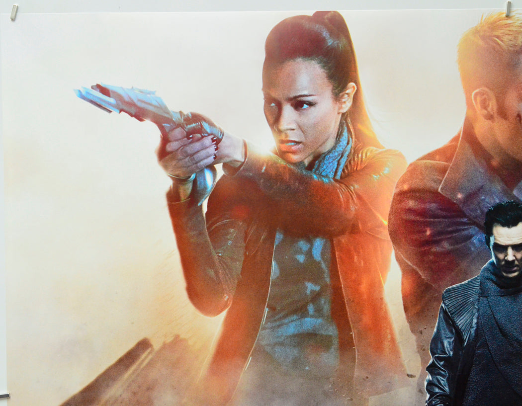 Star Trek : Into Darkness (Top Left) Cinema Quad Movie Poster 