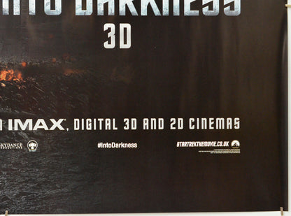 Star Trek : Into Darkness (Bottom Right) Cinema Quad Movie Poster 