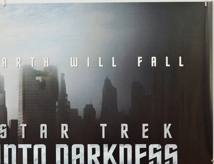 Star Trek : Into Darkness (Top Right) Cinema Quad Movie Poster 