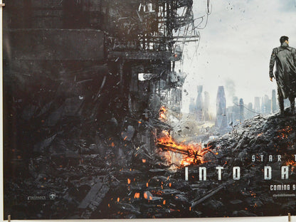 Star Trek : Into Darkness (Bottom Left) Cinema Quad Movie Poster 