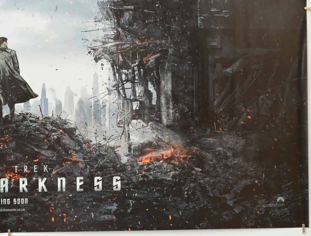 Star Trek : Into Darkness (Bottom Right) Cinema Quad Movie Poster 