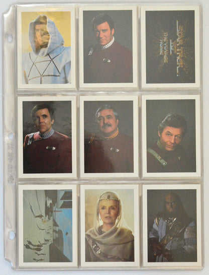 Star Trek IV : The Voyage Home Trading Card set by FTCC (cards 1-9)