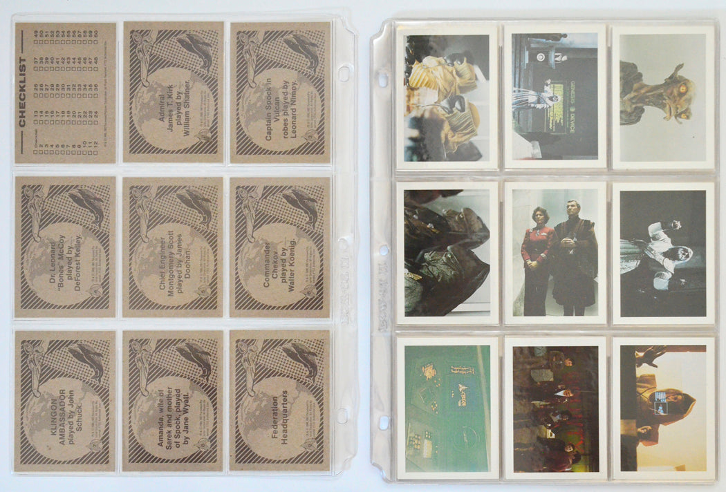 Star Trek IV : The Voyage Home Trading Card set by FTCC (cards 10-18)