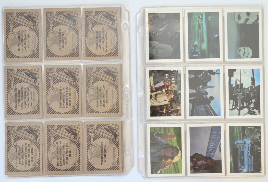 Star Trek IV : The Voyage Home Trading Card set by FTCC (cards 28-36)