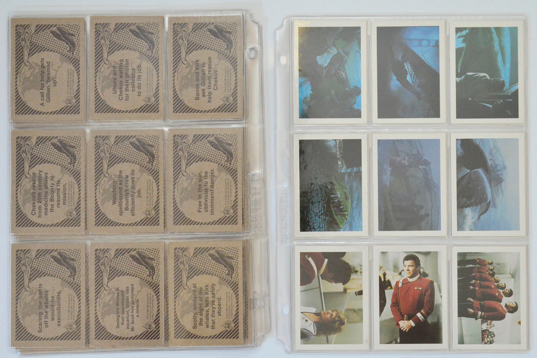 Star Trek IV : The Voyage Home Trading Card set by FTCC (cards 46-54)