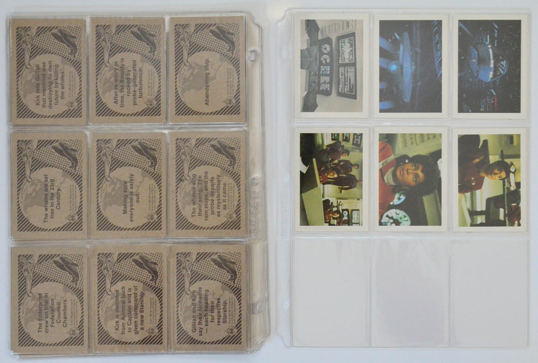 Star Trek IV : The Voyage Home Trading Card set by FTCC (cards 55-60)