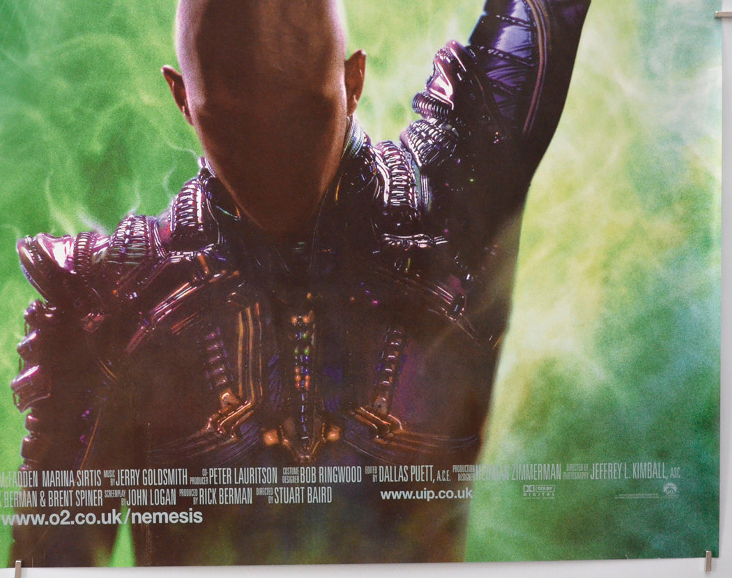 STAR TREK : NEMESIS (Bottom Right) Cinema Quad Movie Poster 