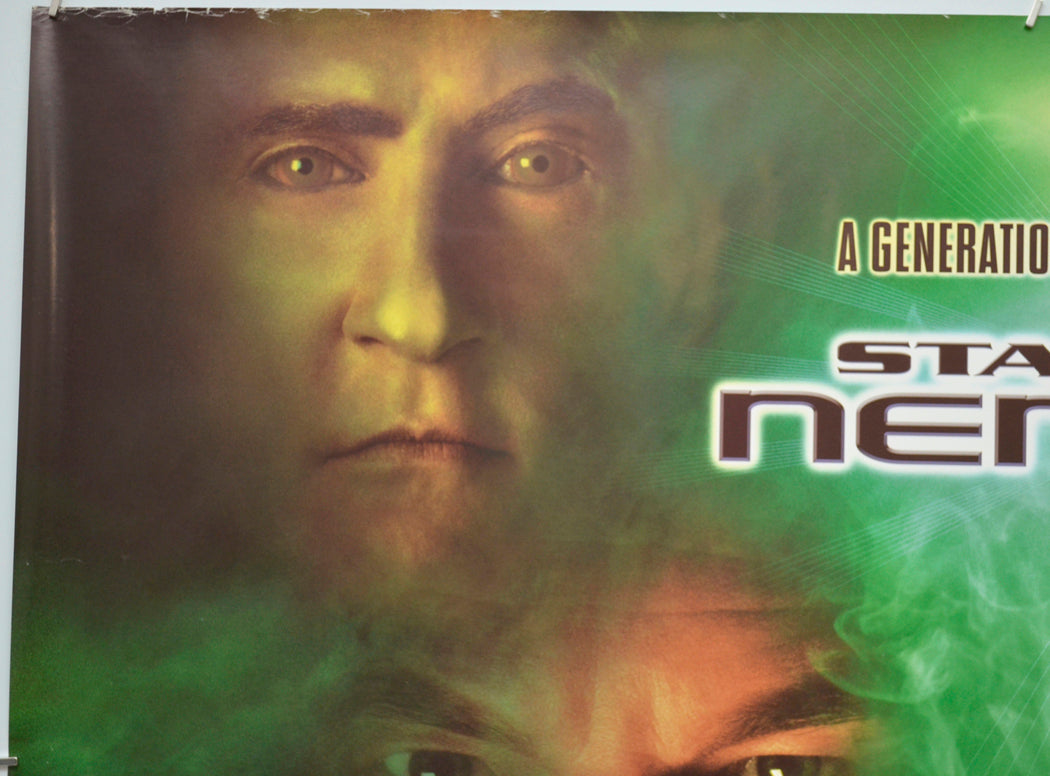 STAR TREK : NEMESIS (Top Left) Cinema Quad Movie Poster 