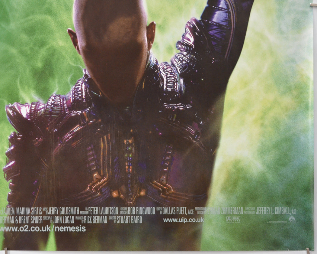 STAR TREK : NEMESIS (Bottom Right) Cinema Quad Movie Poster 