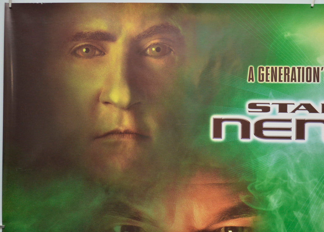 STAR TREK : NEMESIS (Top Left) Cinema Quad Movie Poster 