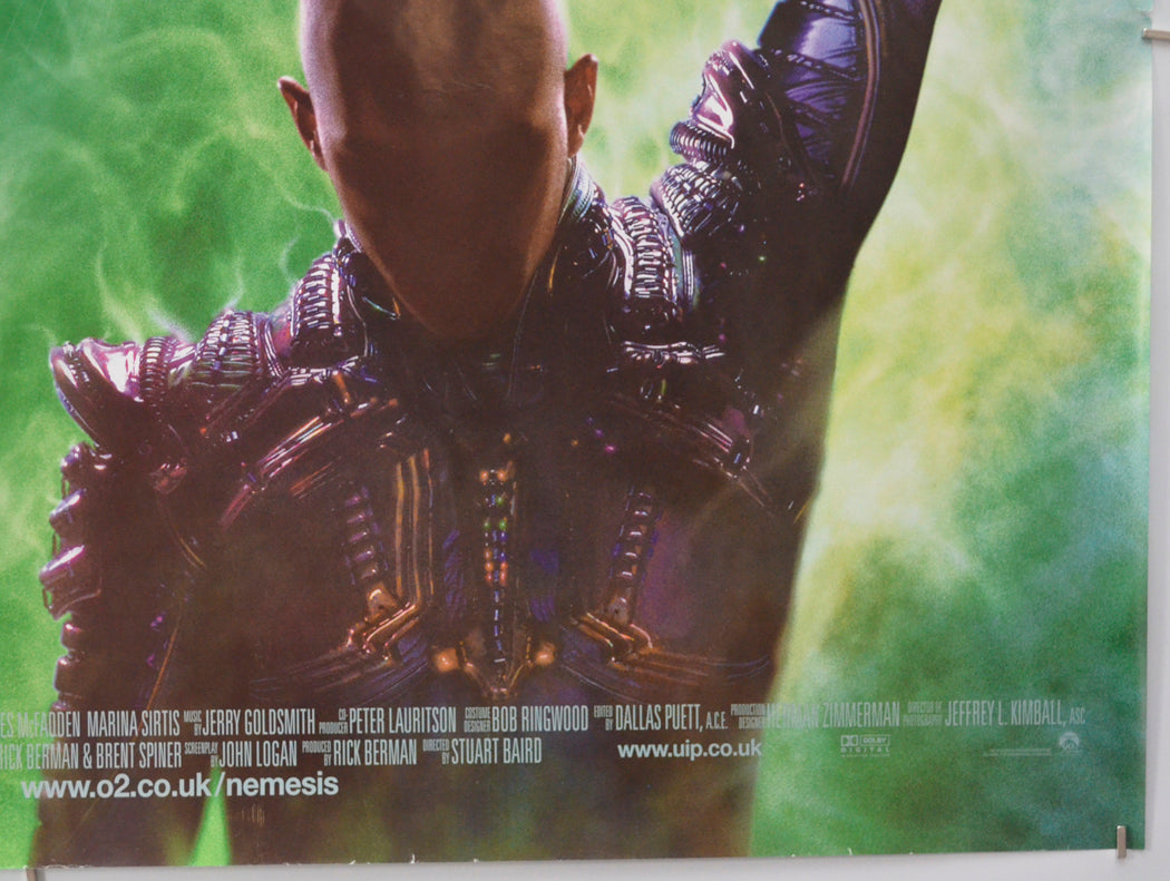 STAR TREK : NEMESIS (Bottom Right) Cinema Quad Movie Poster 