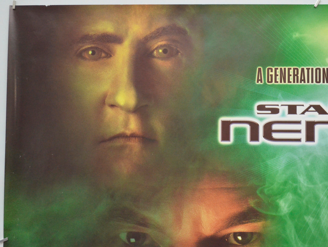 STAR TREK : NEMESIS (Top Left) Cinema Quad Movie Poster 