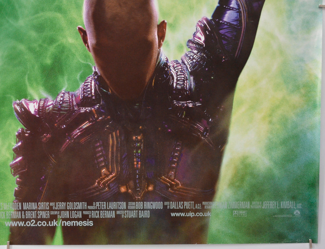 STAR TREK : NEMESIS (Bottom Right) Cinema Quad Movie Poster 