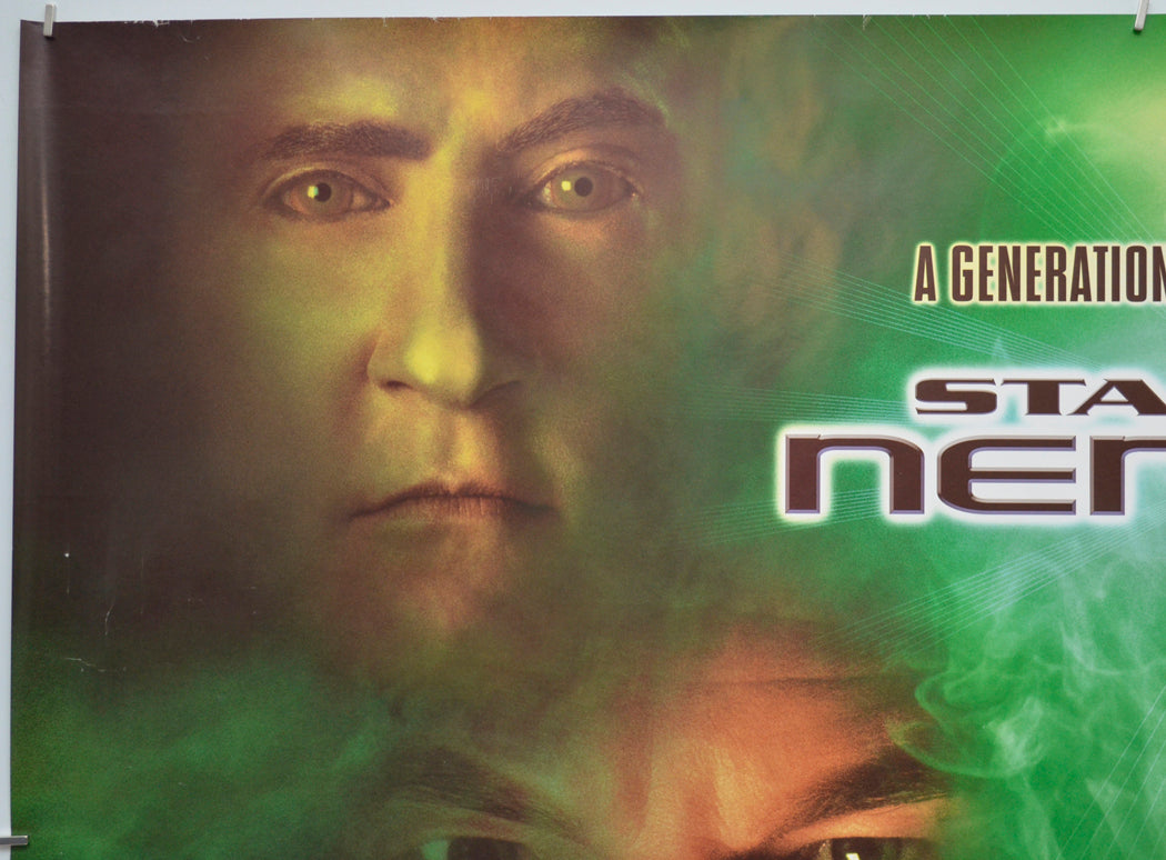 STAR TREK : NEMESIS (Top Left) Cinema Quad Movie Poster 