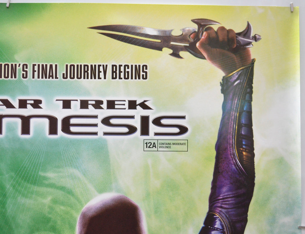 STAR TREK : NEMESIS (Top Right) Cinema Quad Movie Poster 