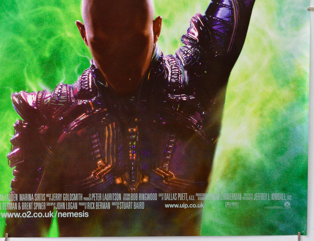 Star Trek : Nemesis (Bottom Right) Cinema Quad Movie Poster 
