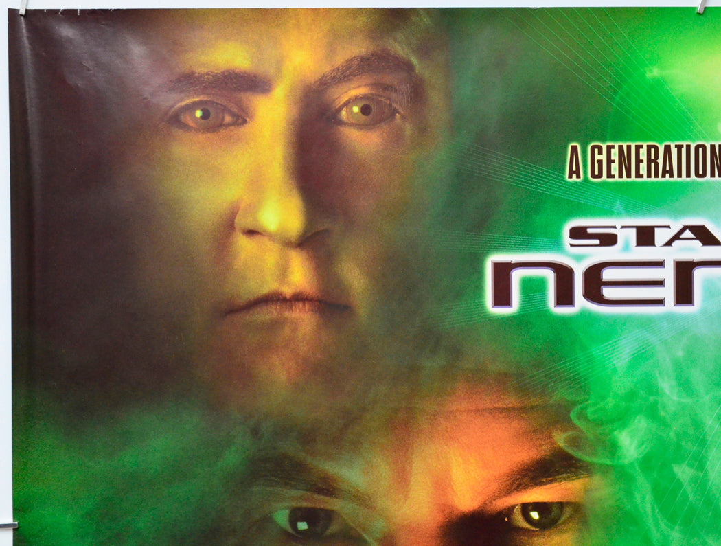 Star Trek : Nemesis (Top Left) Cinema Quad Movie Poster 